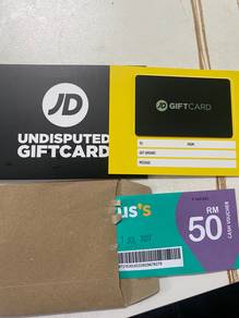 JD SPORT VOUCHER RM250 + FREE LOTUS’s VOUCHER RM50