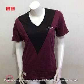 CRFT1723 uniqlo x fender guitor UT tshirt baju