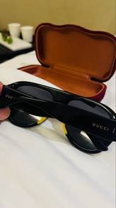 Gucci Black Aviator Sunglasses
