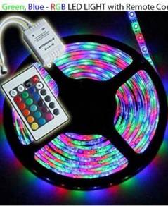 Waterproof RGB LED Strip with Remote Controller