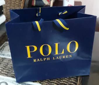 Paper Bag @ Ralph Lauren Polo - 25x20x12cm