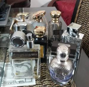 Combo @ 9 Empty Perfume Bottles