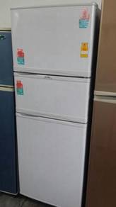 Fridge Elba 3 Pintu Refrigerator Peti Ais Freezer