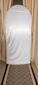 Arch Backdrop + Shiny Oval Backdrop