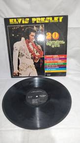 Piring hitam Elvis Presley 20 Sentimental 