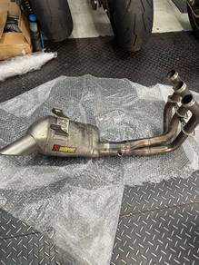 Original Akrapovic Titanium Underbelly Full System