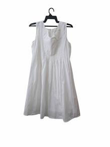 Yarra Trail White Sleeveless Dress
