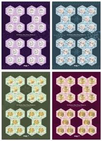 Mint Stamp Sheet Series 2 Malaysia Currency 2012