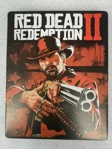 PS4 PS5 Red Dead Redemption 2 Steelbook Steelcase
