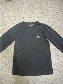 Carhartt Mens Relaxed Fit Heavyweight Long-Sleeve 