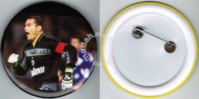 World Cup Football Player #3 Button Badge 58mm