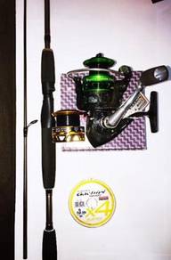 Quantum rod combo maguro japan carbon 2000