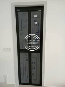 Bifold door aluminium pintu lipat tandas toilet