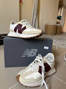 New Balance 327 Sneakers Cream Burgundy
