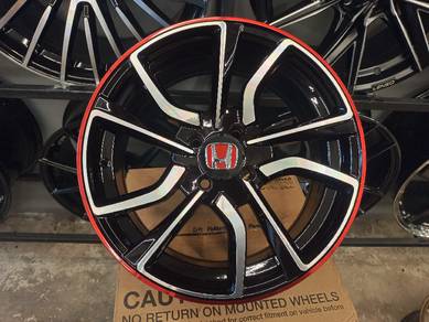 NEW SPORT RIM 16 iNCH HONDA CITY JAZZ WIRA SAGA
