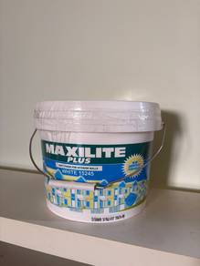 Dulux Maxilite WHITE paint cat putih 7L FREEroller