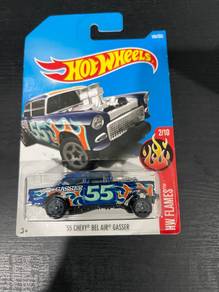 Hot Wheels ‘55 Chevy Bel Air Gasser Flames