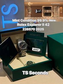 Rolex Explorer II 42mm Black 226570 2025/7