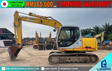 [JAPAN IMPORTED] SUMITOMO SH120-A3 Mesin Excavator