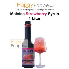 Maloise Strawberry Fruit Syrup 1 Liter
