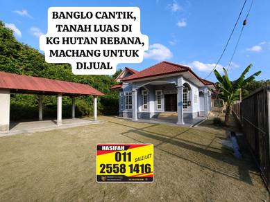 Bungalow House For Sale in Machang,KTN