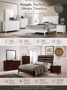 Set Katil & Perabot Kualiti IKEA