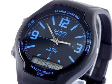 Watch- Casio Blue Numerical AW90H-2BV -ORIGINAL