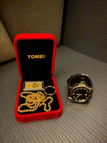 gold and watch for sale together