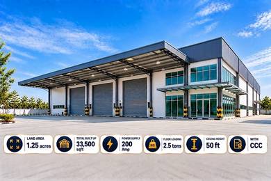 Warehouse / Factory For Rent in Kapar,SGR