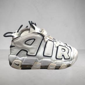nike air more uptempo white black
