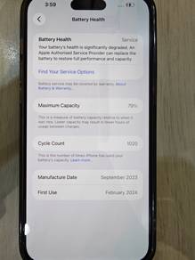 WTS Iphone 15 Pro Max 512GB Natural Titanium