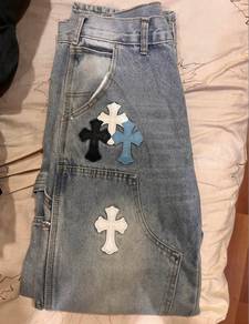 Chrome hearts custom jeans