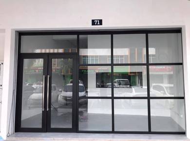 Partition Gypsum Board & Aluminum Glass