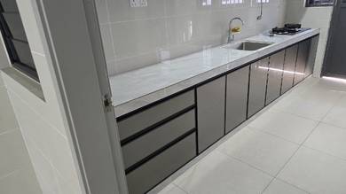 14 feet cabinet dapur Aluminum 