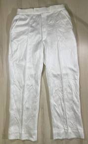 Asics Vintage White Baseball Pants #CU Used