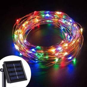 [12.12] LAMPU RAYA SOLAR 200LED 22M LAMP LiGHT ♨