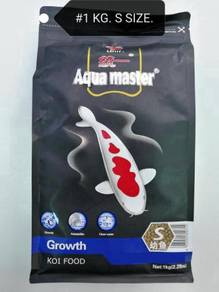 Unif Aqua Master Koi S 1kg Growth Fish Pond Ikan