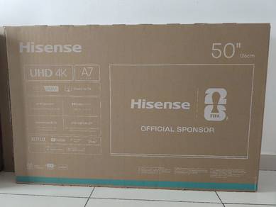 (New) Hisense 50" UHD VIDAA TV 50A7Q