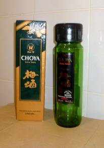 EMPTY CHOYA Japanese Bottle Box