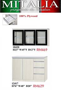 Kitchen Cabinet 4'kaki Murah | Kabinet Dapur 4'ft