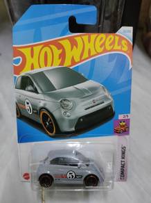 Hotwheels Grey Fiat 500e
