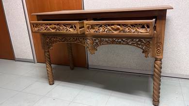 Wooden Jati Nightstand / Table 100% Good Condition