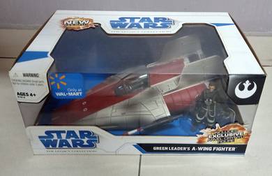 MISB 2008 Star Wars A-Wing Green Leader Legacy Edn