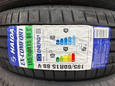 195/60/15 Haida EX-COMFORT Tyre 2026 Tayar
