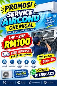 Aircond murah PG