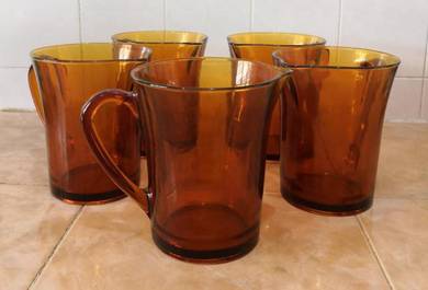 Antique retro duralex France pitcher jug