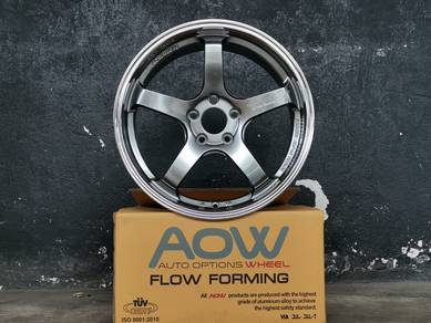 Sport rim 18 AOW ADVAN GT HONDA TOYOTA AUDI MK7 A4