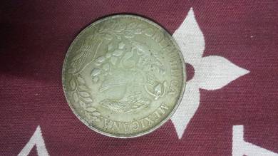 1884 republica mexicana coin