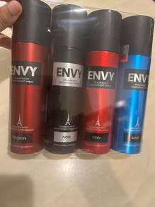 Men Envy Deodorant Spray 4 in 1 set 120mls