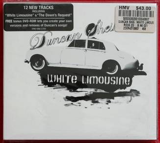 Duncan Sheik WHITE LIMOUSINE CD /DVD Set
